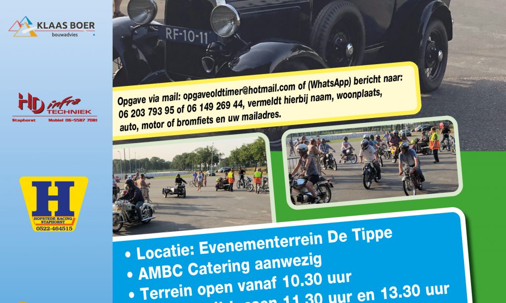 Affiche Oldtimerdagrit 2020