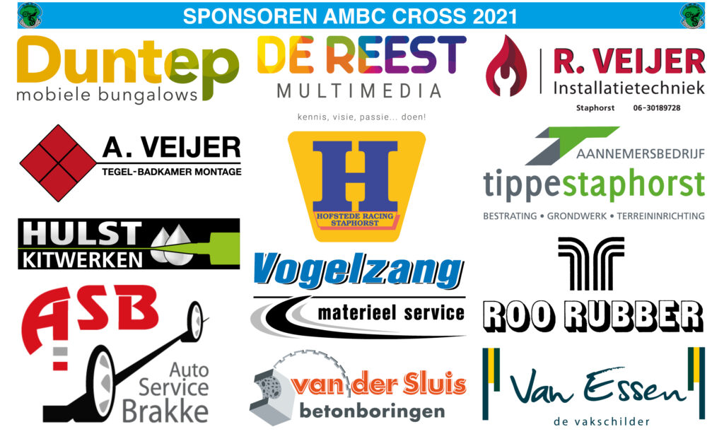 Sponsorbord Cross 2021