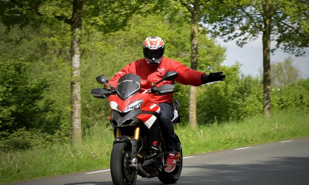 Henk op Multistrada mei 2019