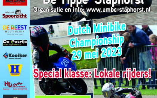 Tijdschema AMBC Pinksterraces 2023