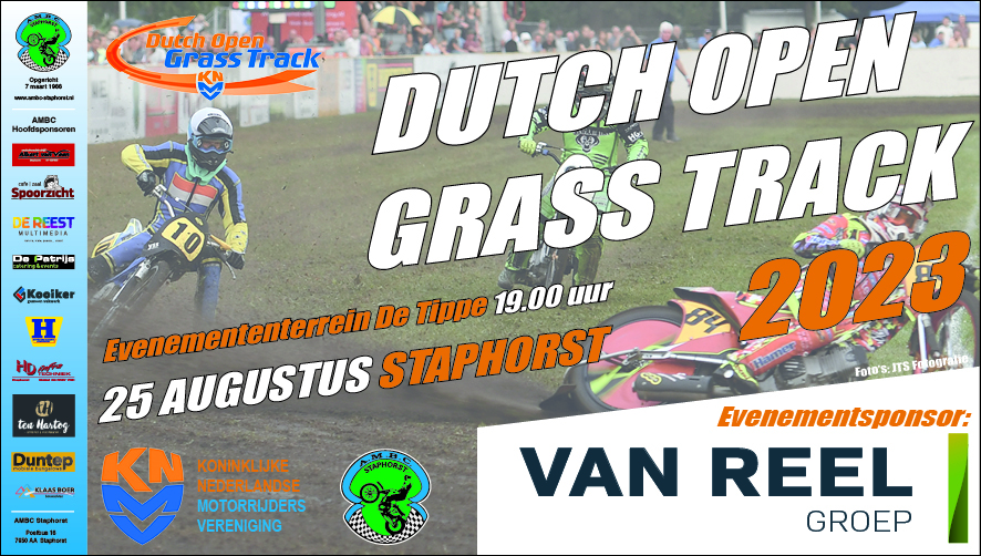Banner Grasbaanraces 2023