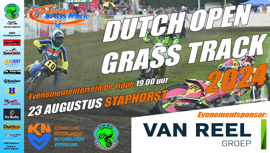 Banner Grasbaanraces 2024