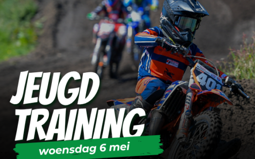 Jeugdtraining – woensdag 6 mei