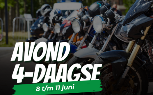 Avond 4-Daagse – 8 t/m 11 juni