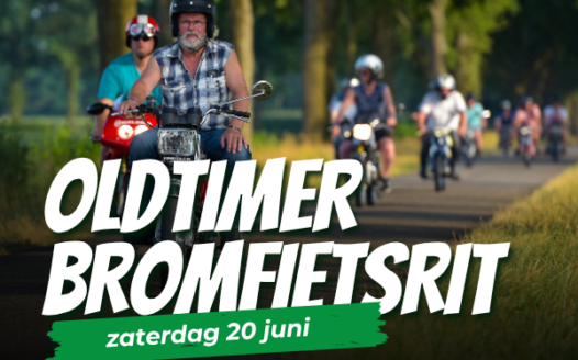 Oldtimer Bromfietsrit – zaterdag 20 juni