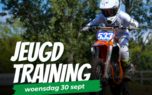 Jeugdtraining – 30 september